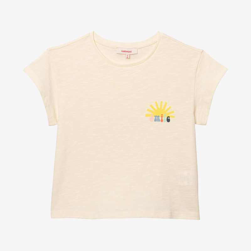T-shirt fille soleils jaune Catimini