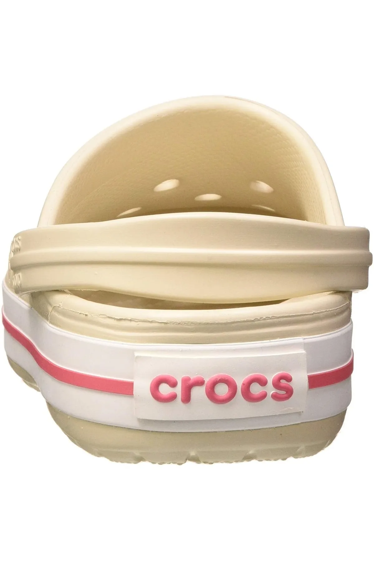 Crocs  Sandalette - Beige - Flacher Absatz