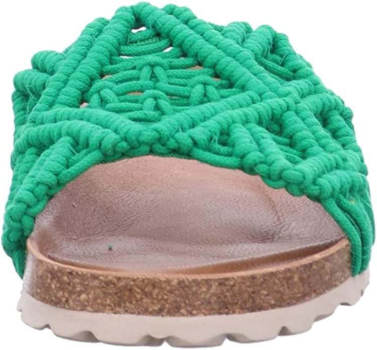 VERBENAS Komfort Sandalen grün VERDE
