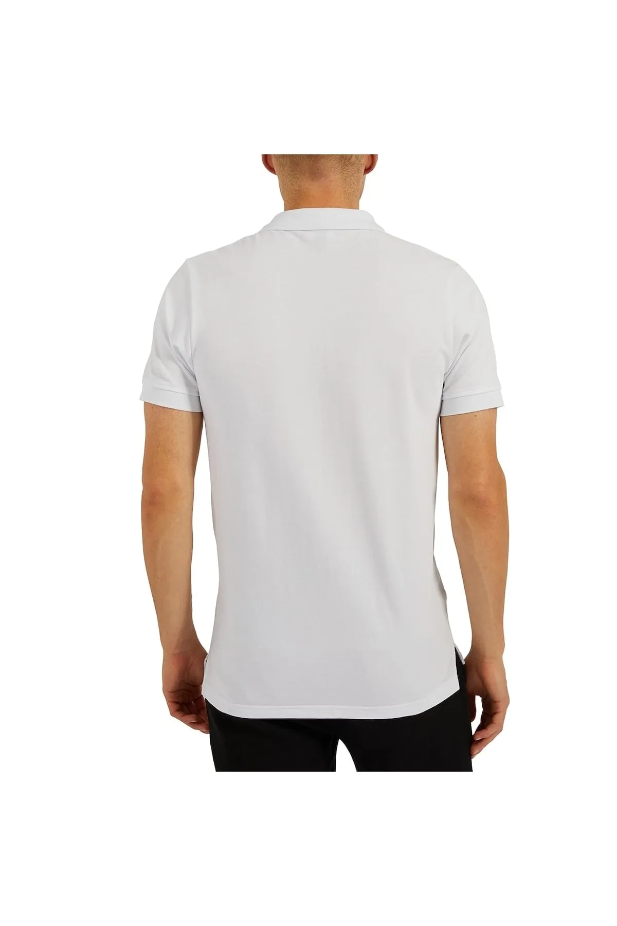 Ellesse  Herren Polo-Shirt MONTURA - Pique, Kurzarm, Flachstrick-Kragen, Logo