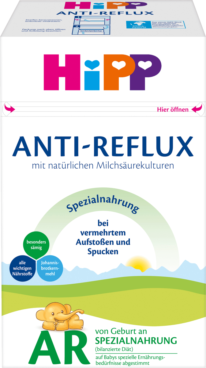Spezialnahrung Anti-Reflux von Geburt an, 600 g