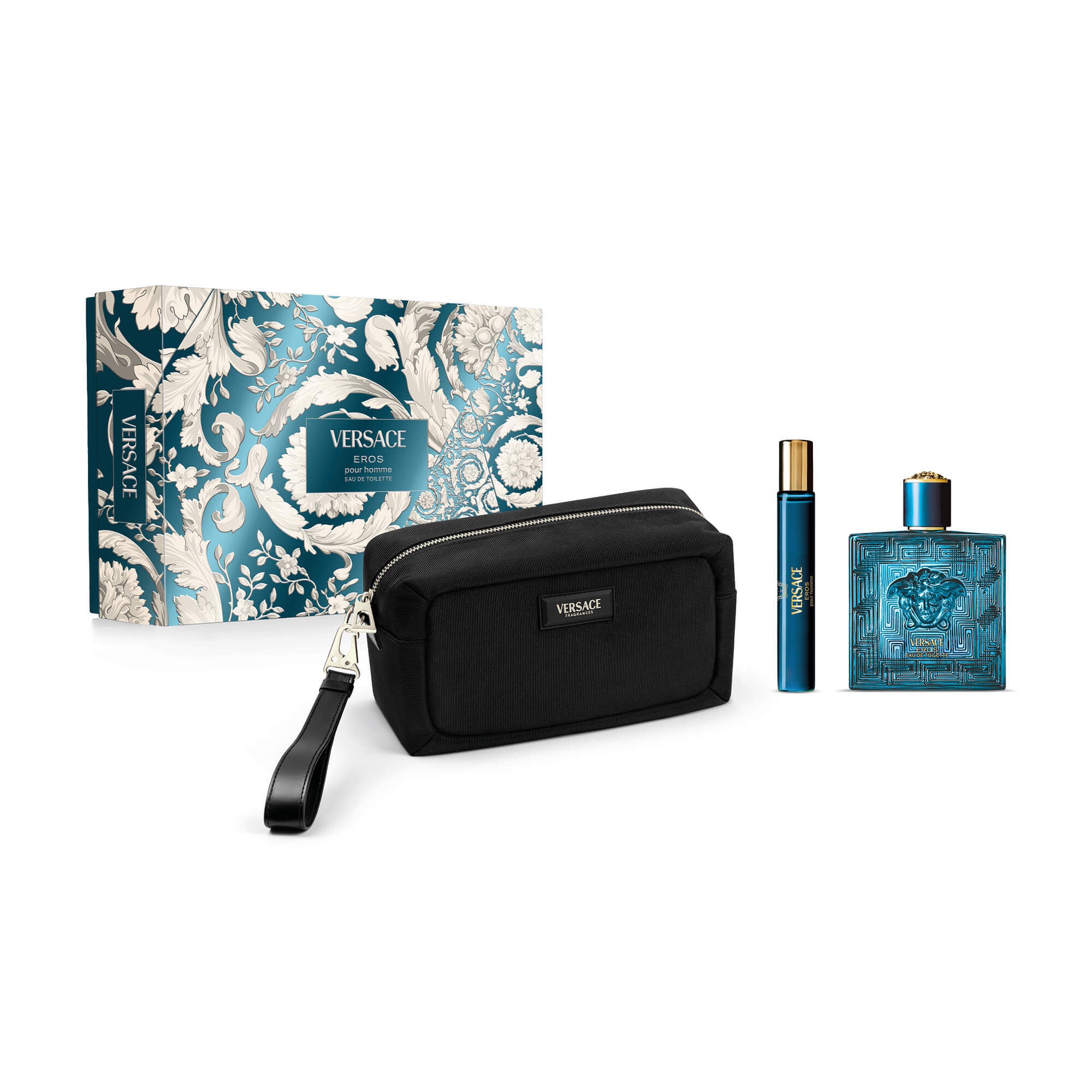 Set de regalo Eros - Set de perfumes para hombre, Eau de Toilette