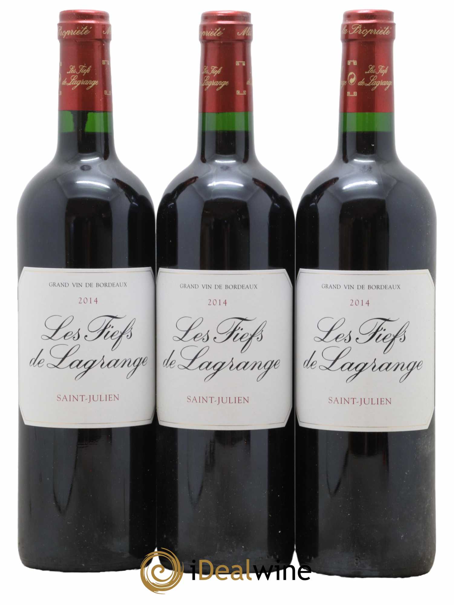 Les Fiefs de Lagrange Second Vin  2014 - Lot de 6 Bouteilles
