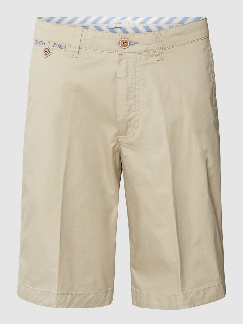 Bermudas mit 5-Pocket-Design in beige