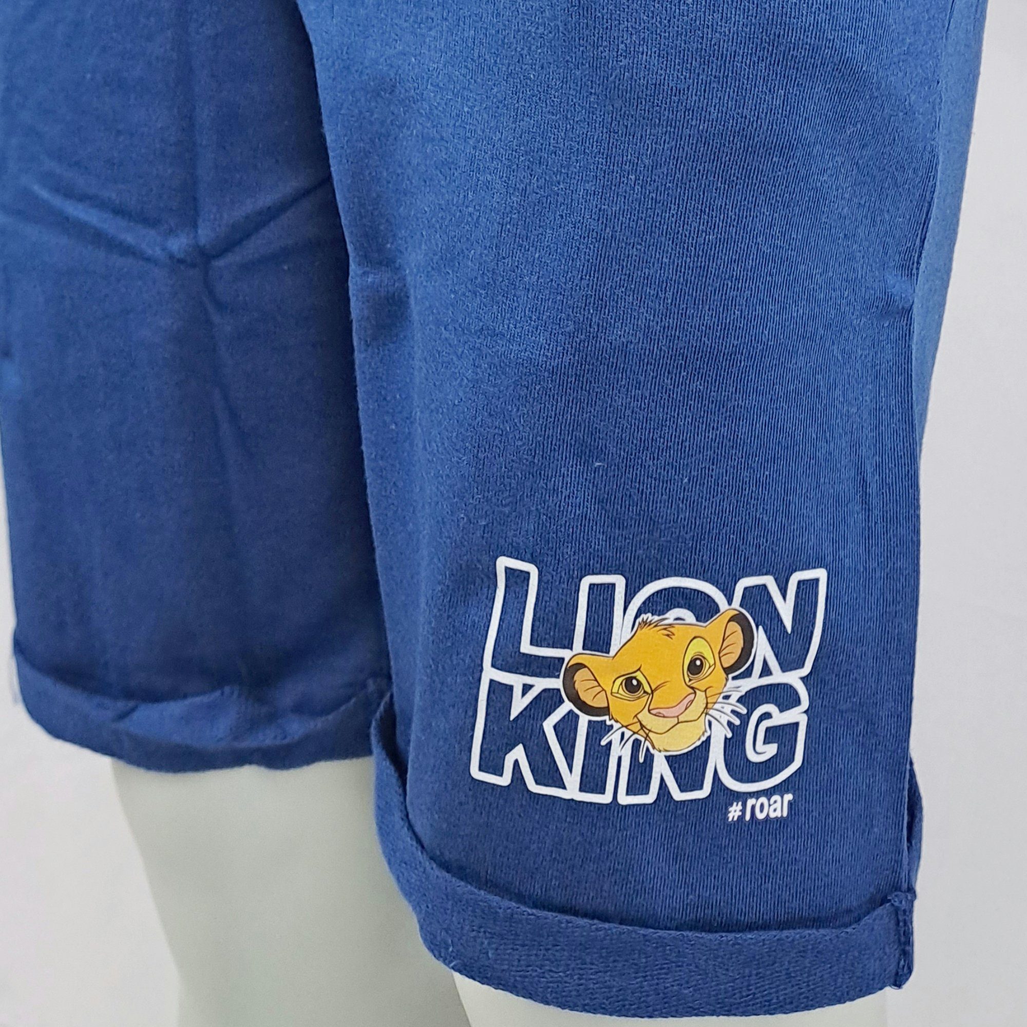 The Lion King Shorts König der Löwen Simba Sommerset Shorts plus T-Shirt Gr. 98 bis 128, 100% Baumwolle