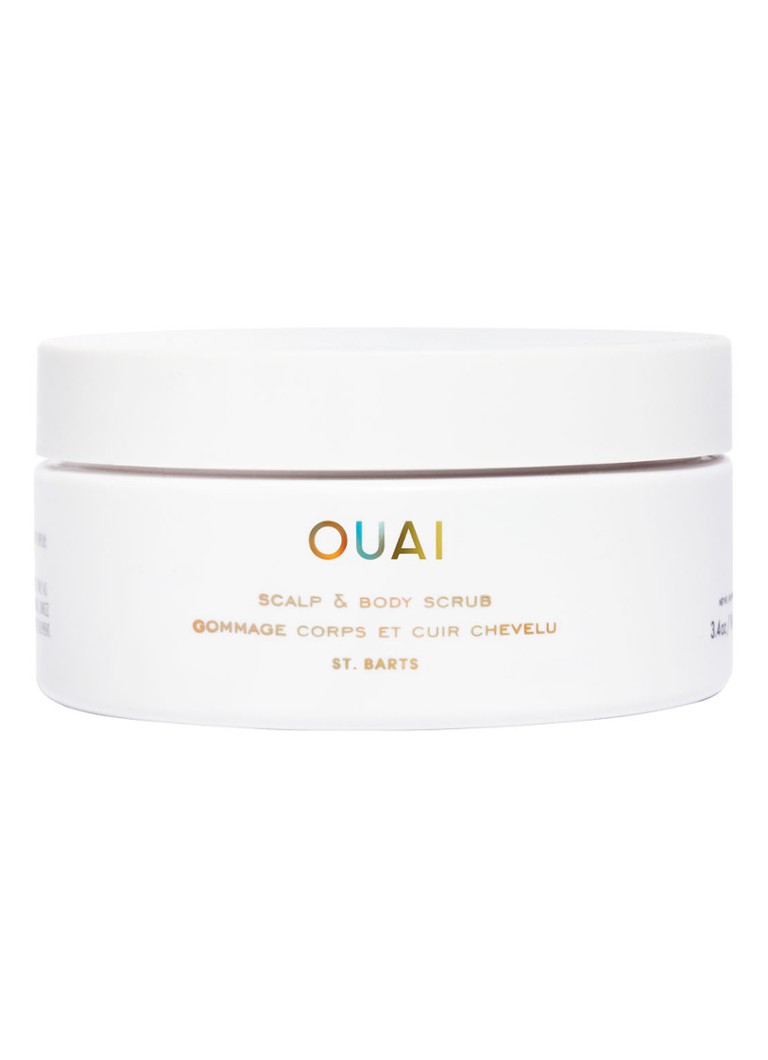 OUAI Scalp & Body Scrub St. Barts - matkakokoinen päänahan ja vartalon kuorinta