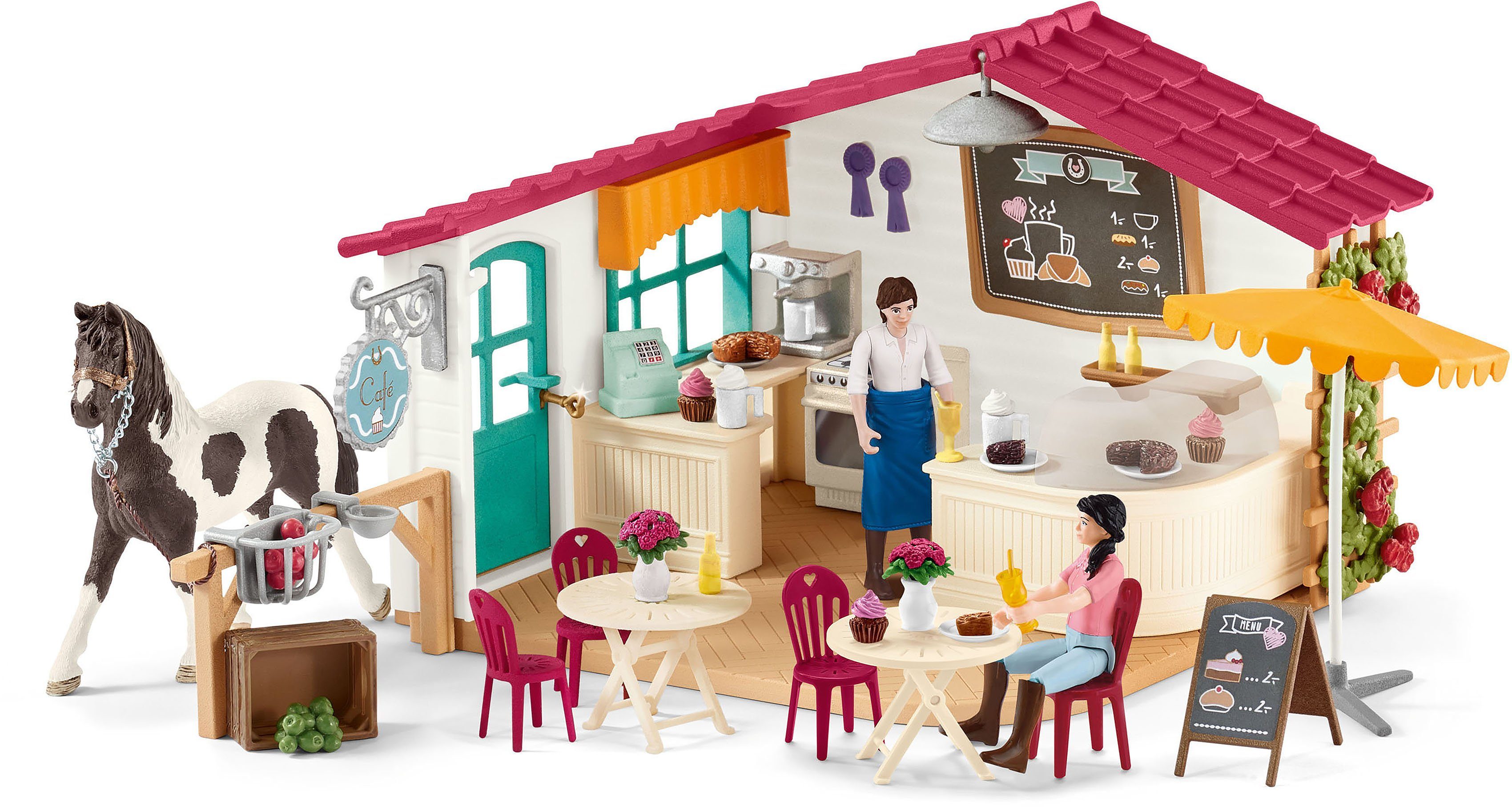 Schleich® Spielwelt HORSE CLUB, Reiter-Café (42592)