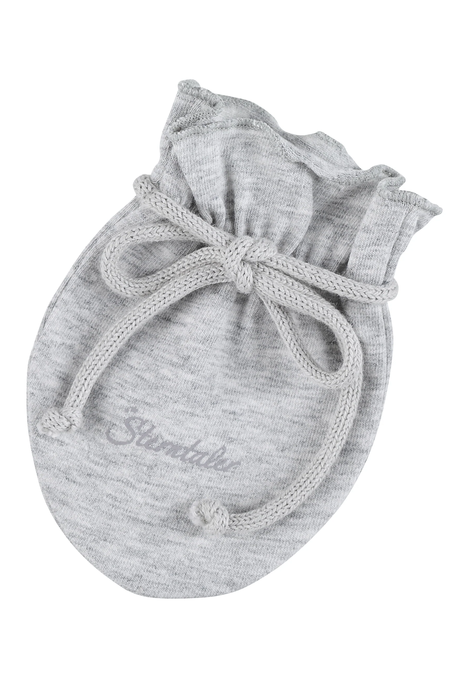 OCS Kratzfäustlinge Baby, Singlejersey Melange (Bio)