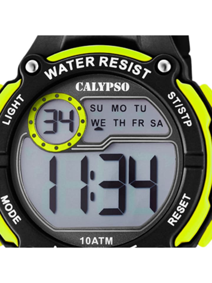 Calypso Digital-Armbanduhr Calypso Digital schwarz mittel (ca. 33mm) günstig kaufen onesize