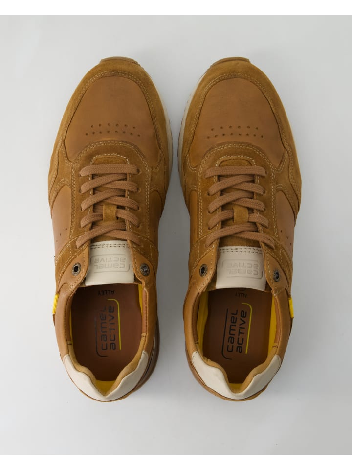 Camel Active Sportliche Schnürschuhe in Braun günstig kaufen