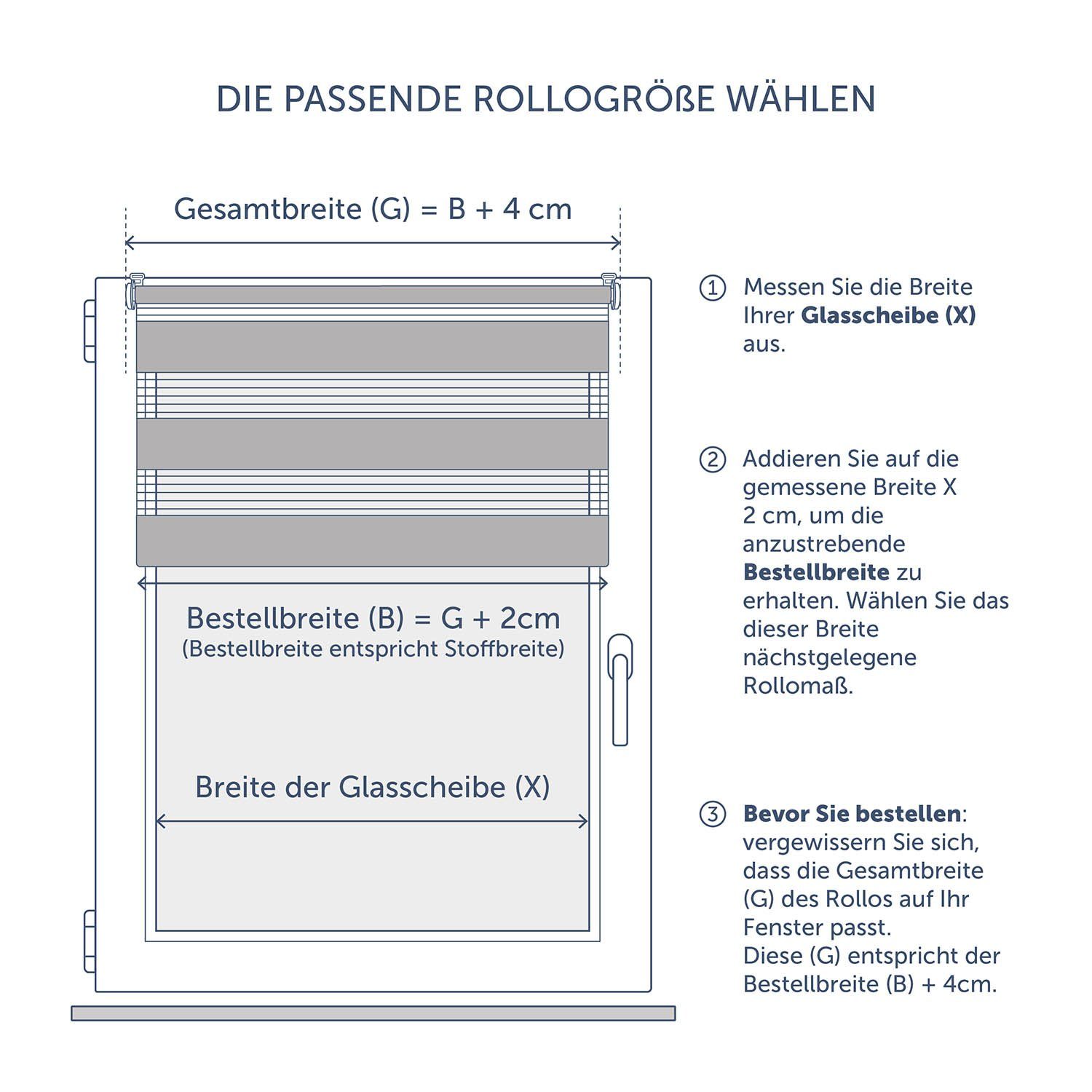 Doppelrollo Klemmfix Rollo, Rollos für Fenster ohne Bohren, Blumtal, Klemmfix, Klemmrollo für Fenster & Türen, Seitenzugrollo