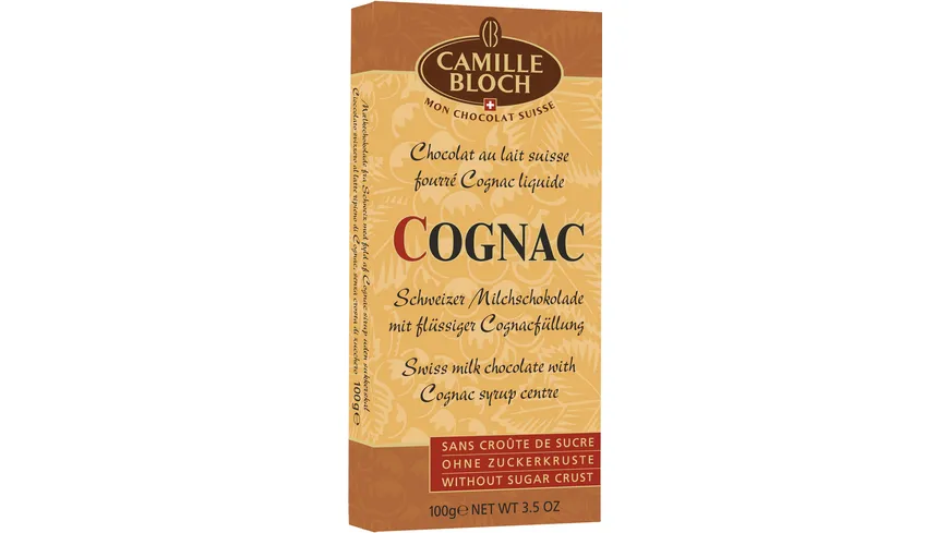 Camille Bloch Liquers Cognac 100 g