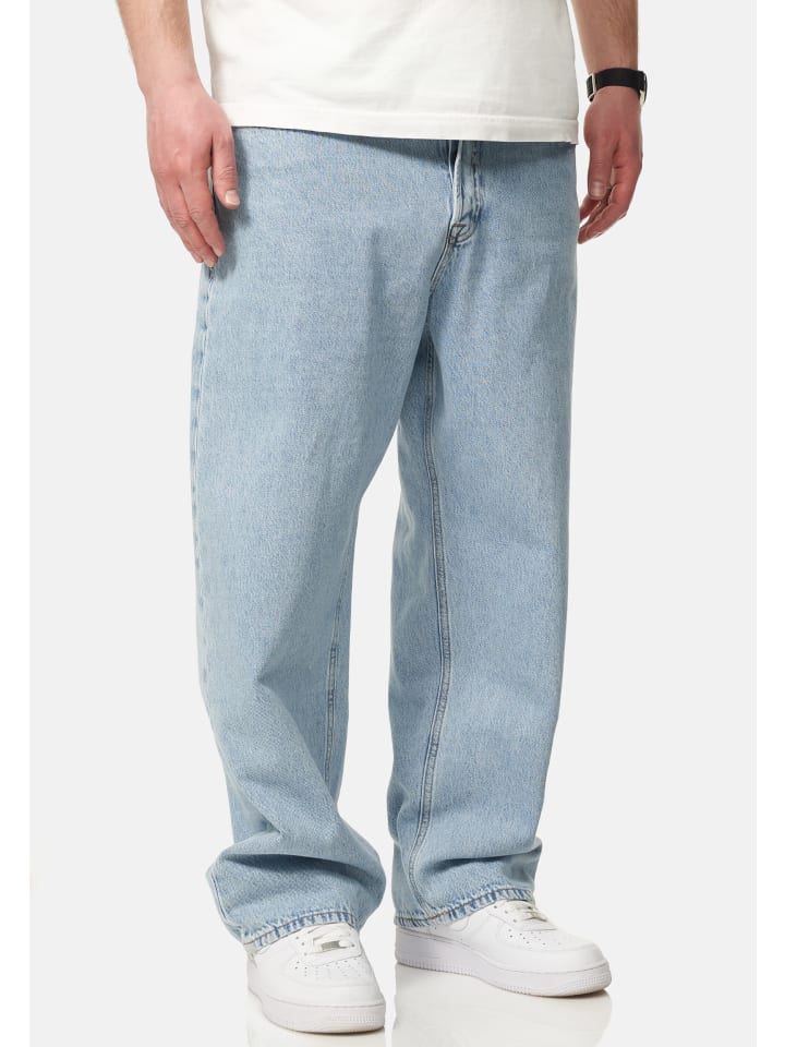 Jack & Jones Jeans Loose Fit - JJIALEX JJARIS in Light Blue Denim günstig kaufen