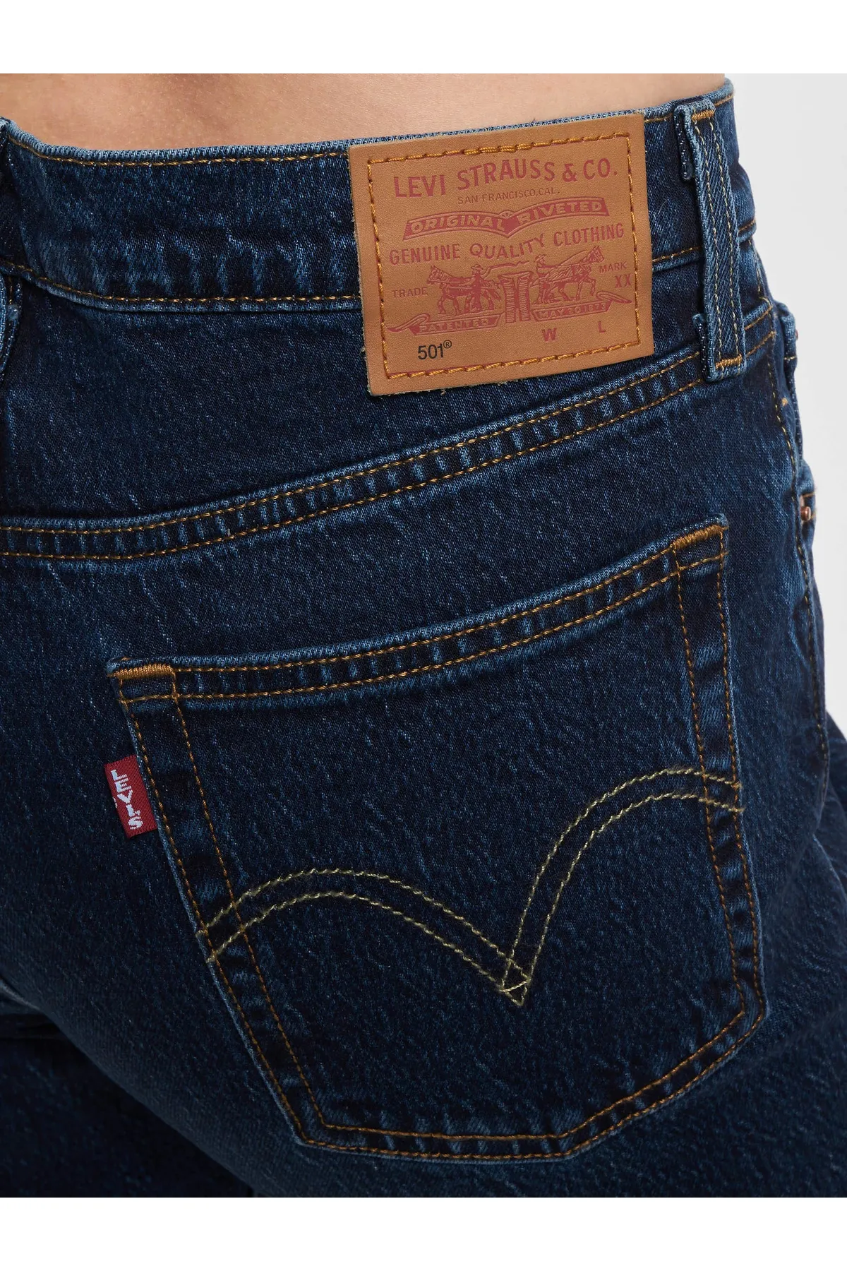 Levi&'s  Jeans - Rot - Straight