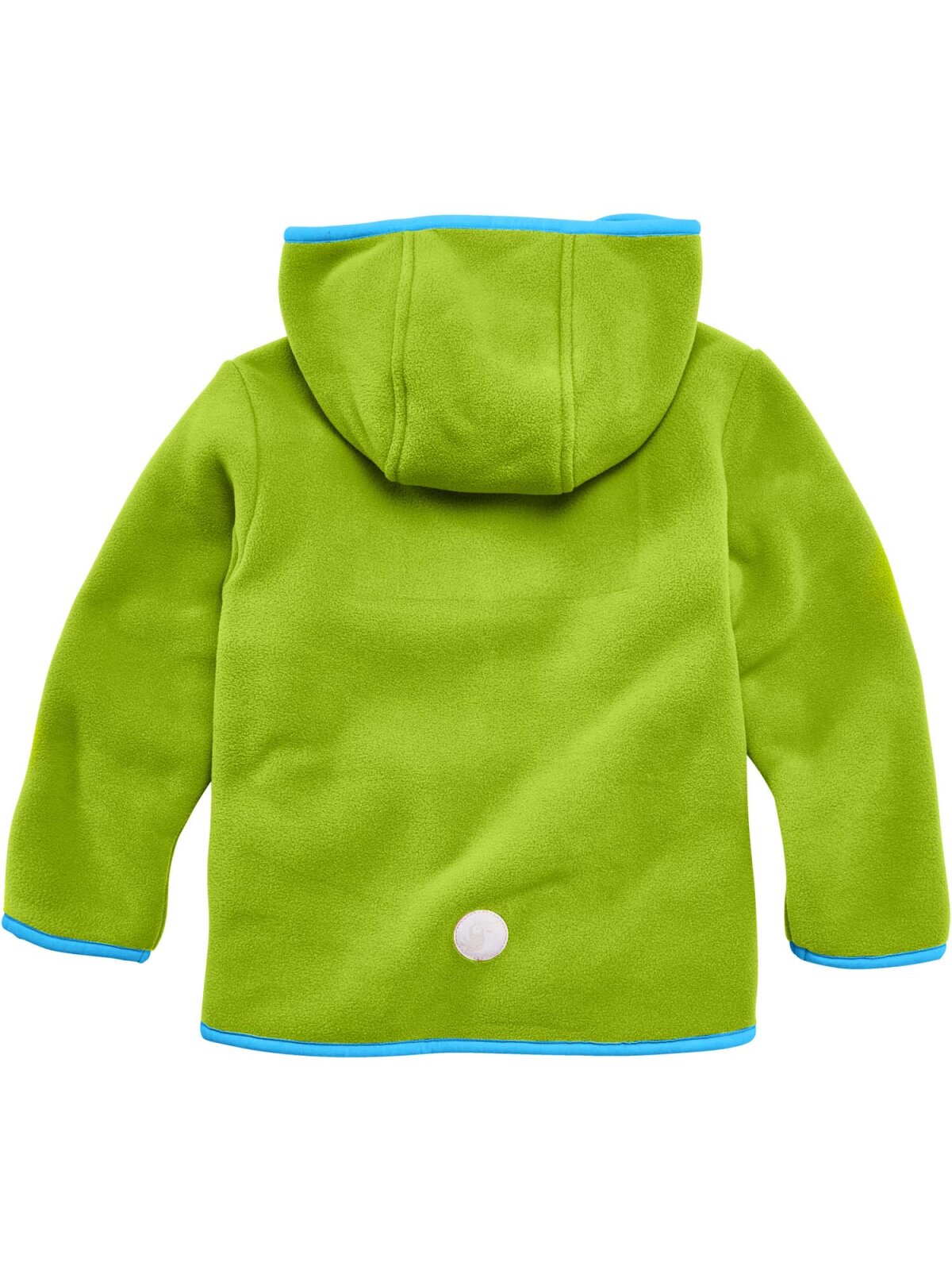 Kuschelfleece Jacke Stern, hellgrün