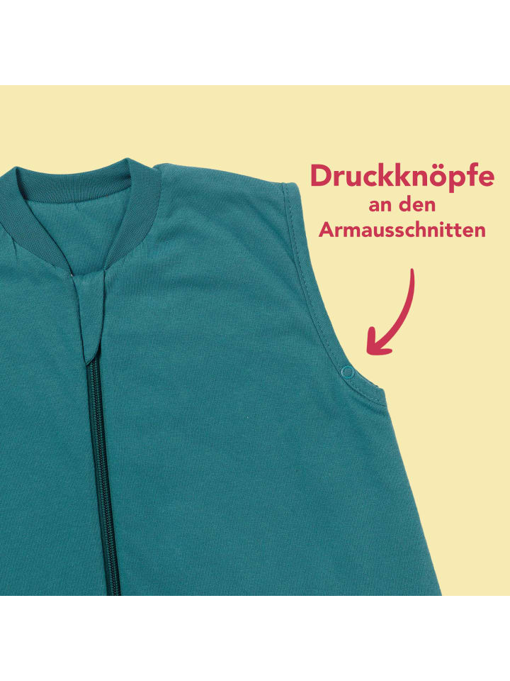 Schlummersack Babyschlafsack, 1.0 TOG in Petrol günstig kaufen
