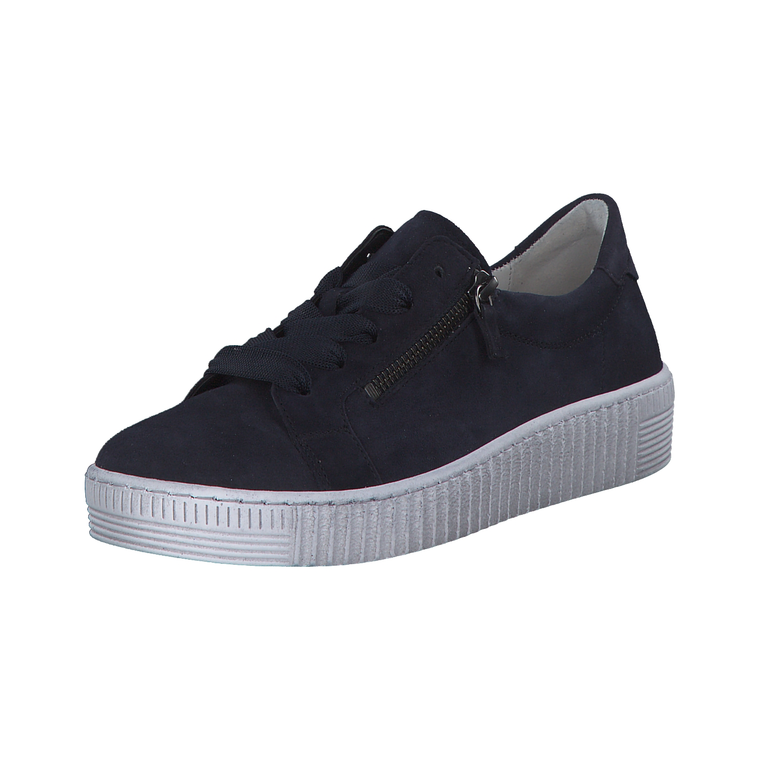 Gabor 43.334, Schnürschuhe, Damen, Blau - Marineblau