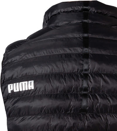 PUMA, Steppweste, Mikrofaser Primaloft®, schwarz