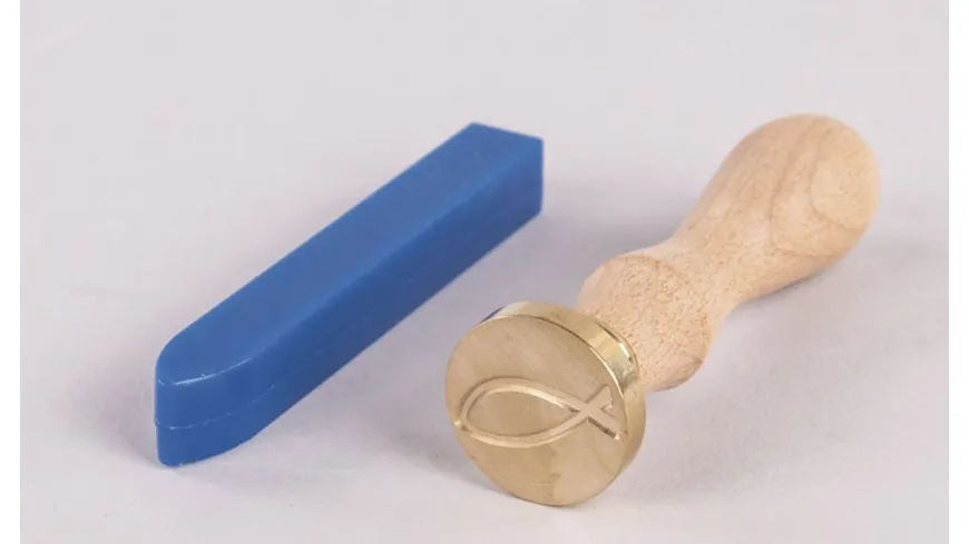 rayher Siegel Set Fisch 2,5cm ø