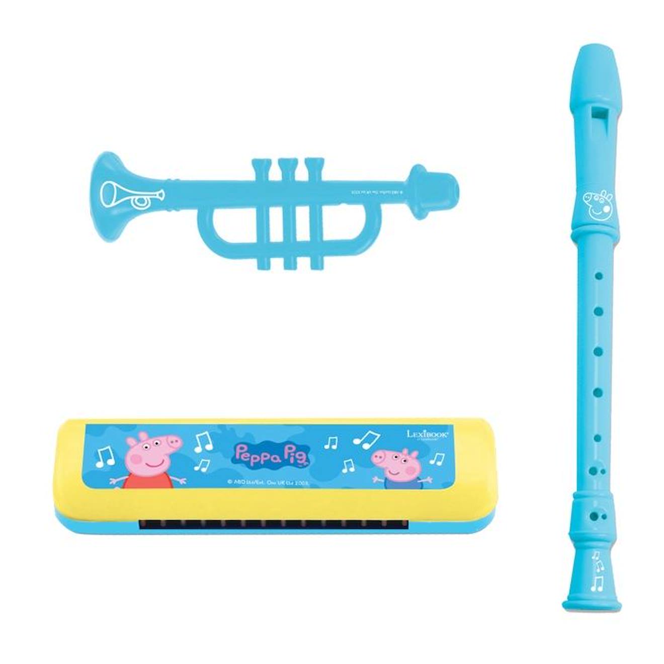 Set Musical Peppa Pig bleu