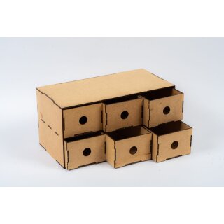 Geekmod - Hobby Space: 6 Drawers