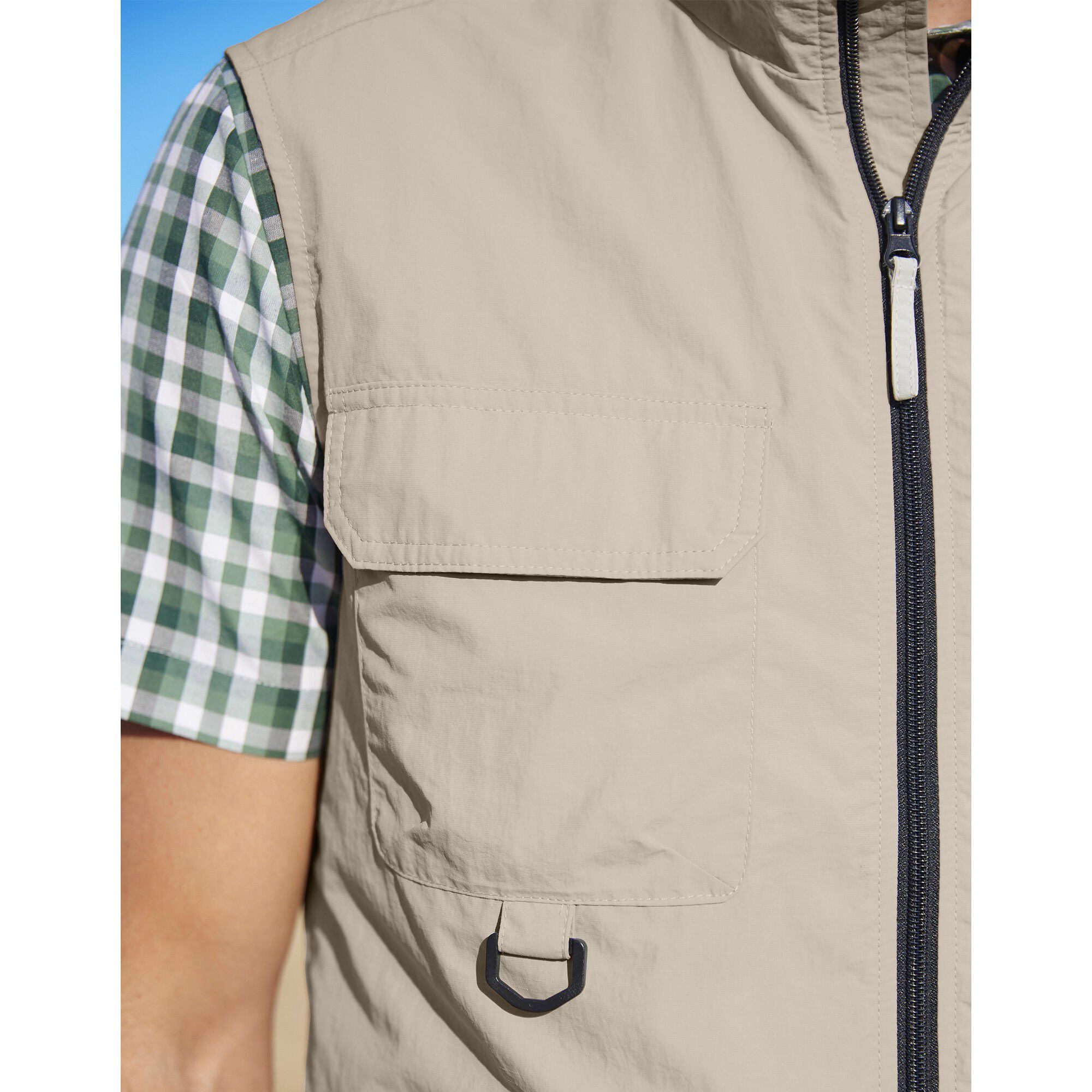 Gilet multipoches sans manches