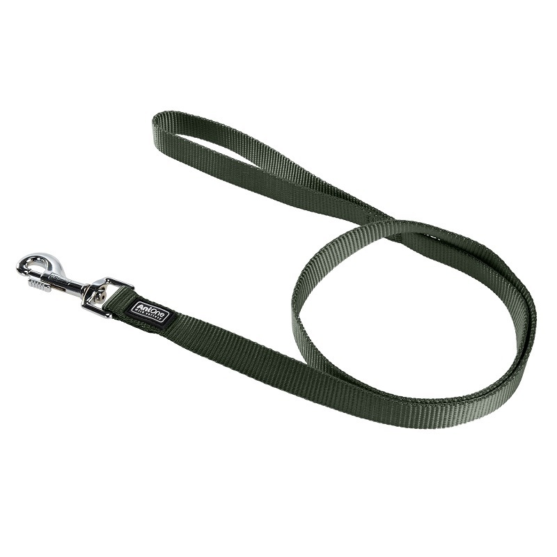 AniOne Hundeleinen AniOne Kurzleine Classic Nylon grün S