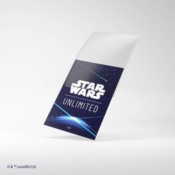 Star Wars: Unlimited Art Sleeves Double Sleeving Pack - Space Blue (Einzelartikel)