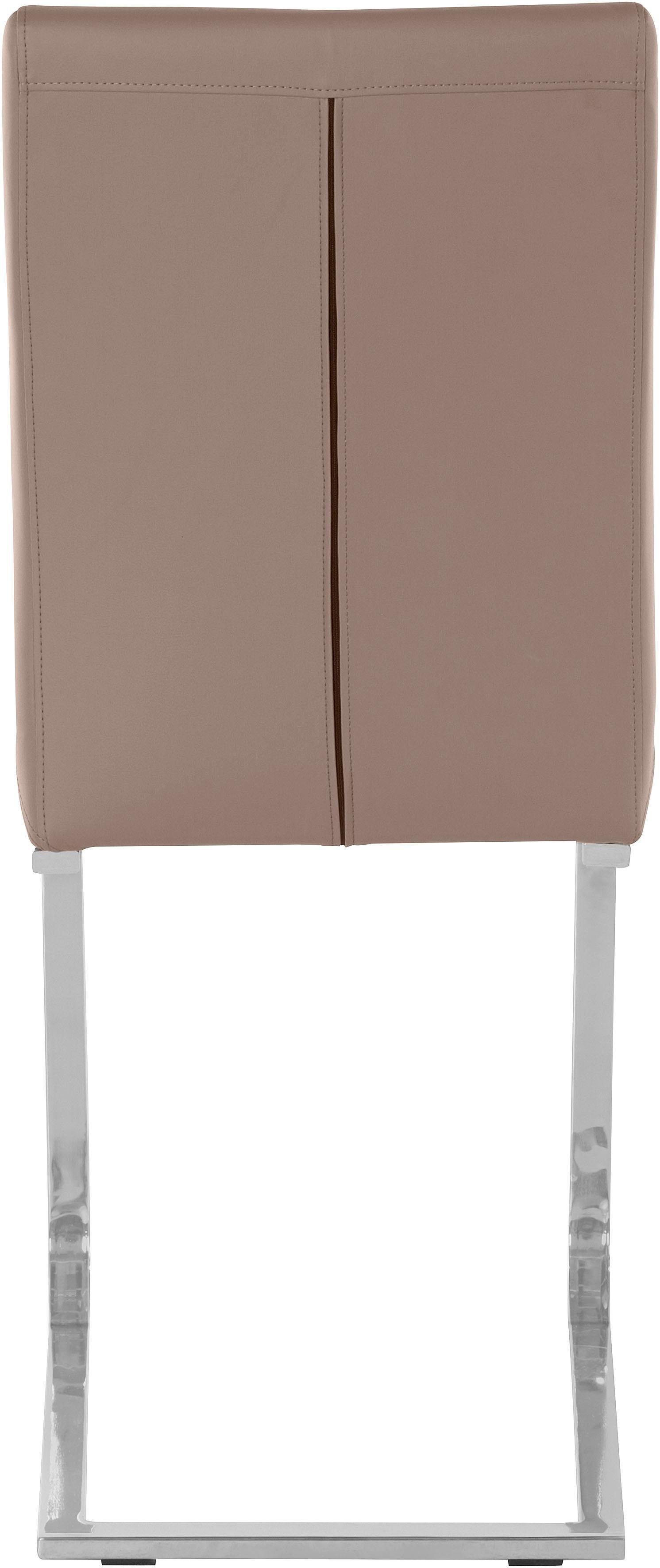Home affaire Freischwinger Charissa (Set, 2 St), Bezug in verschiedenen Qualitäten, maximale Belastbarkeit 120 kg
