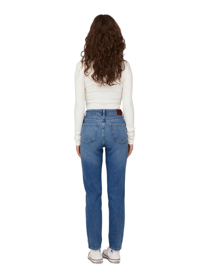 ONLY Jeans ONLEMILY STRETCH regular/straight in Blau günstig kaufen