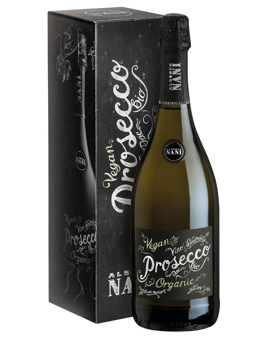 Prosecco DOC Bio Extra Dry Alberto Nani Magnum 1,5 ℓ, En Étui