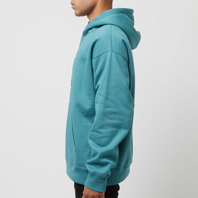 NIKE Solo Swoosh Fleece Hoodie noise aqua/white