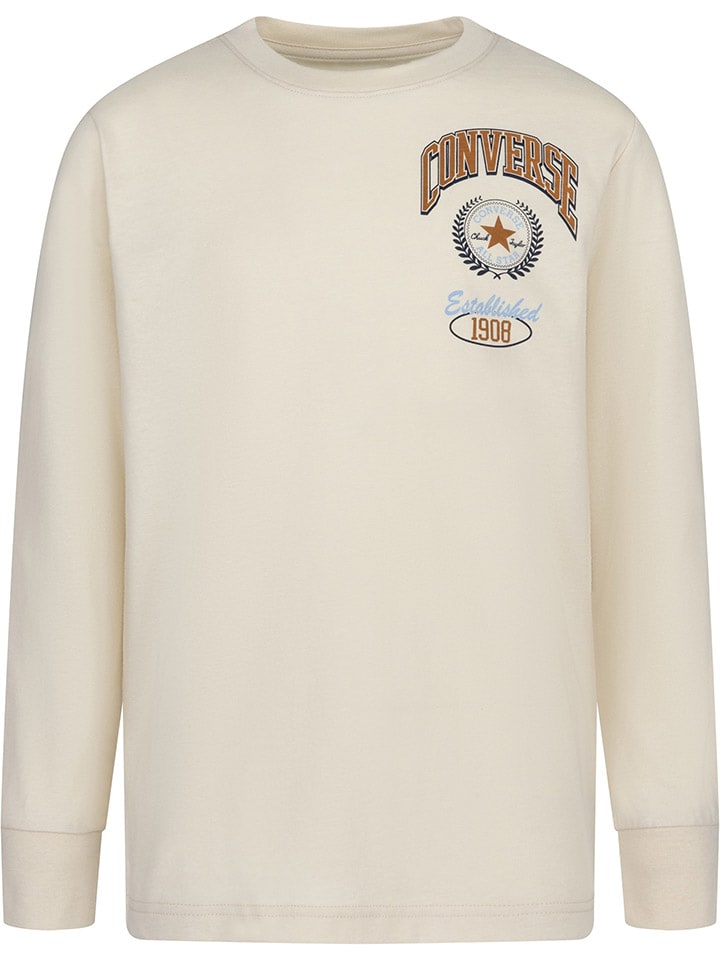 Converse Sweatshirt in Creme günstig kaufen