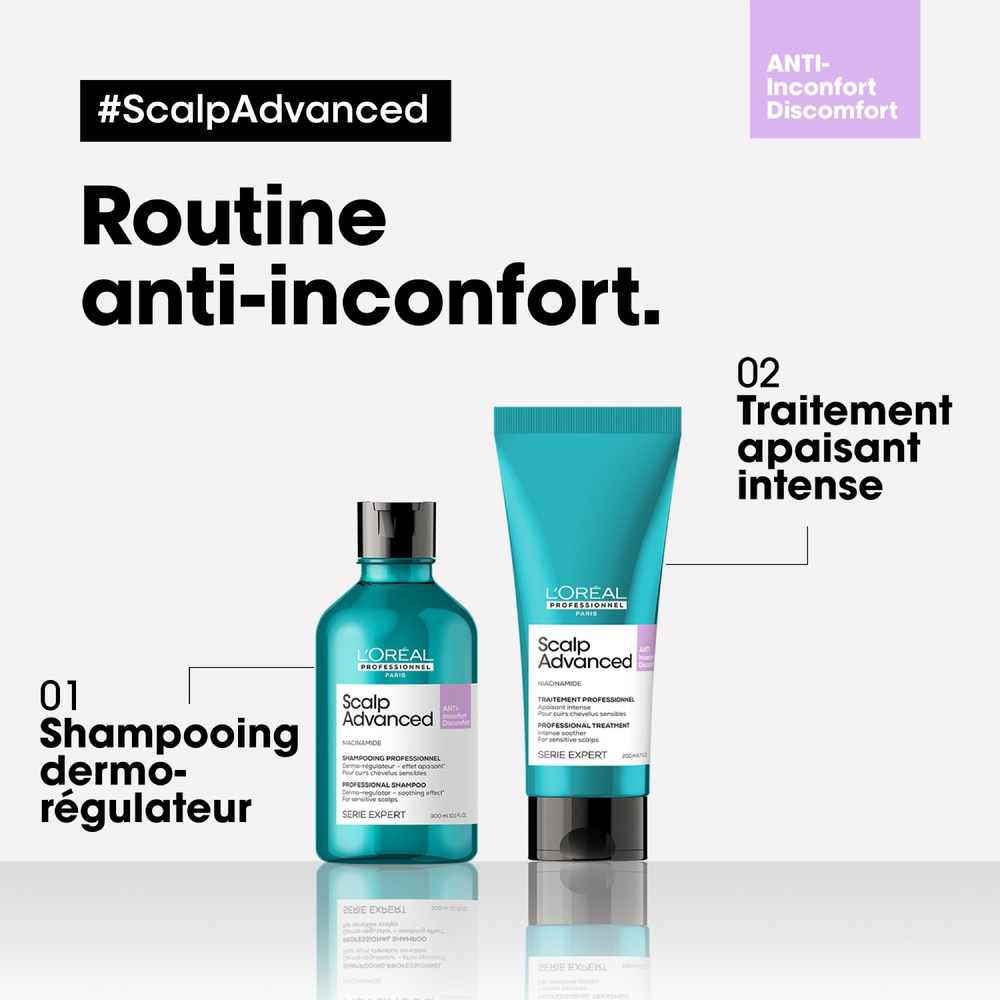 L'Oréal Professionnel Serie Expert Coffret de Noël Duo Scalp Advanced - Cuir Chevelu Sensible Shampoing et traitement