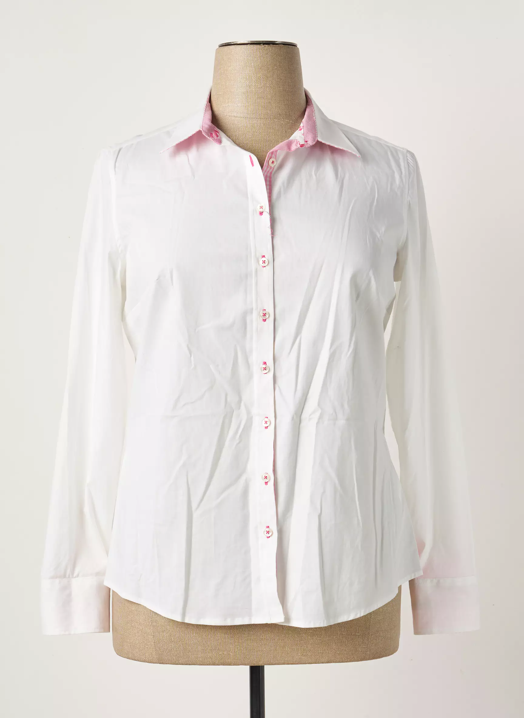 Bariloche Chemisiers Femme couleur blanc