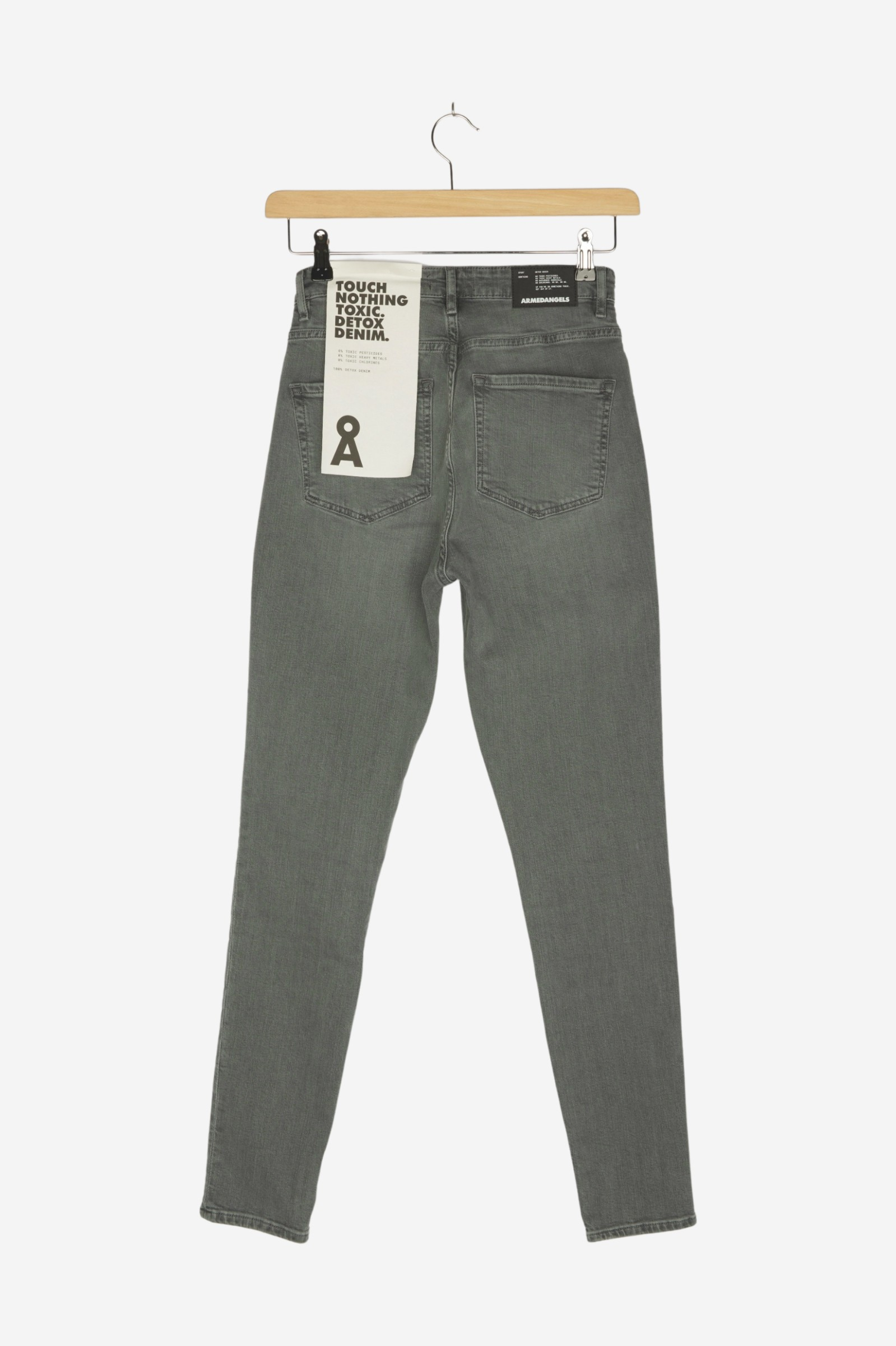 Skinny Leg High Waist aus Bio-Baumwoll Mix