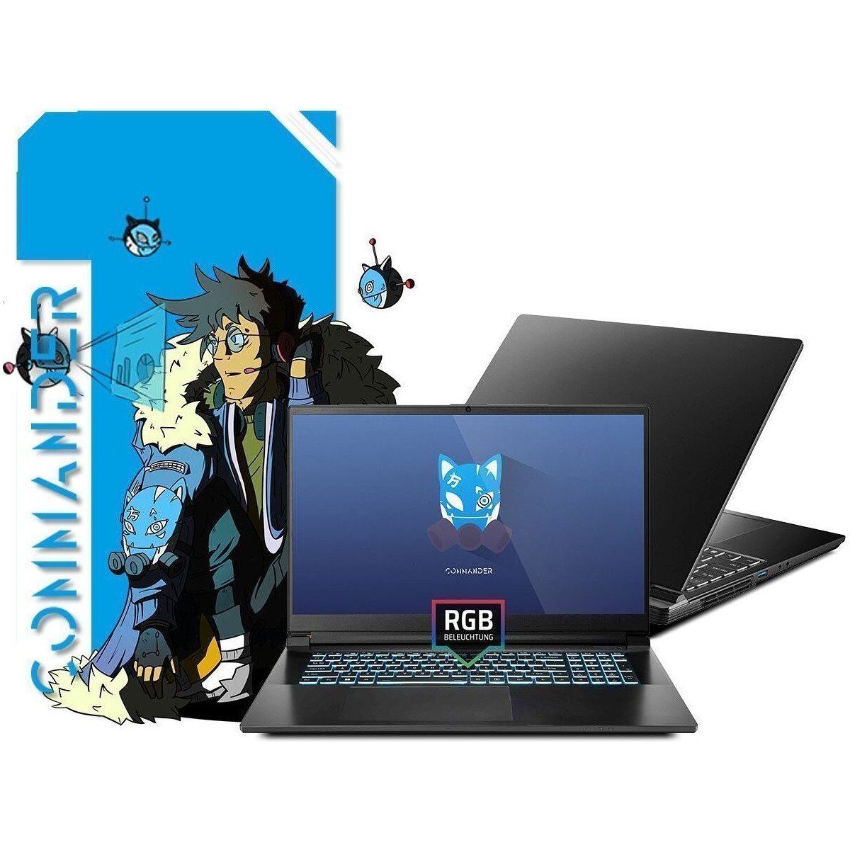 ONE GAMING ONE GAMING Commander V73-13NB-RN10 Gaming-Notebook (Intel Core i9 Serie 13. Generation Core i9-13900H, GeForce RTX 4000)
