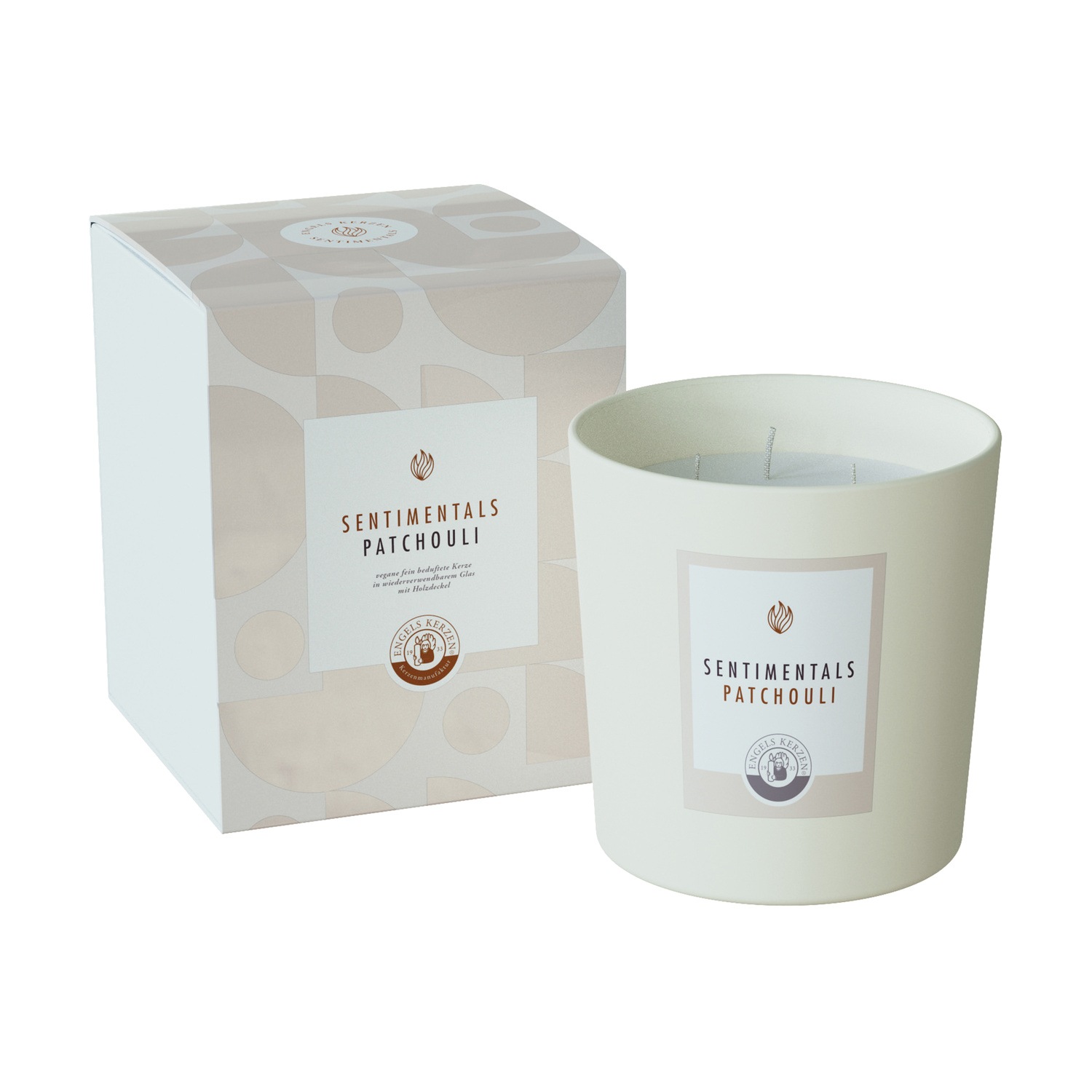 Duftkerze 'Dreidocht Sentimentals  Patchouli 15cm'