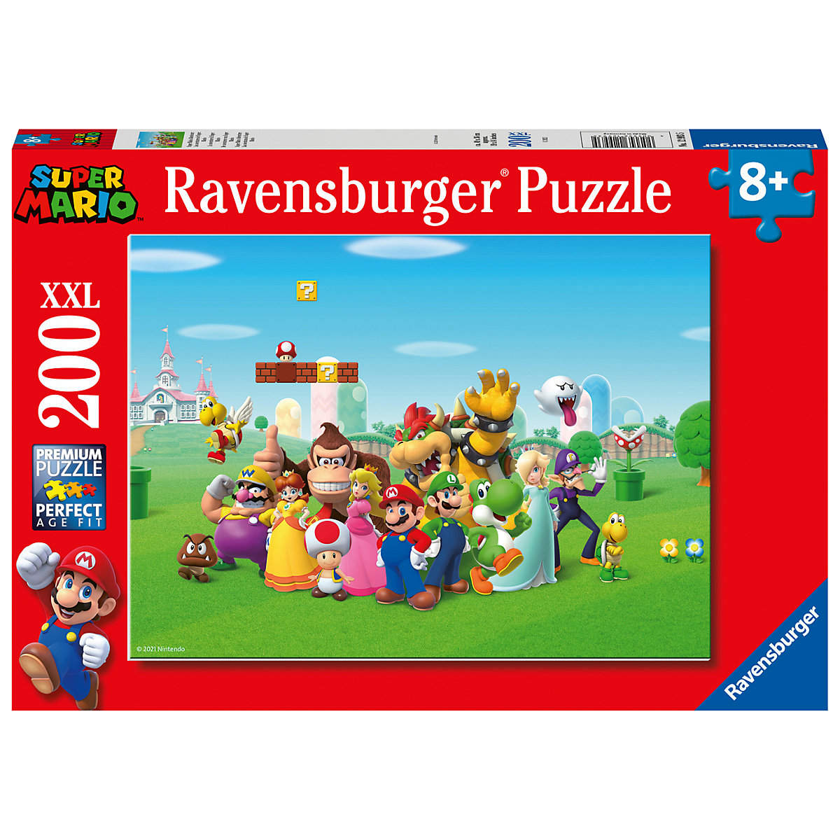 Puzzle 200 Teile Super Mario Abenteuer