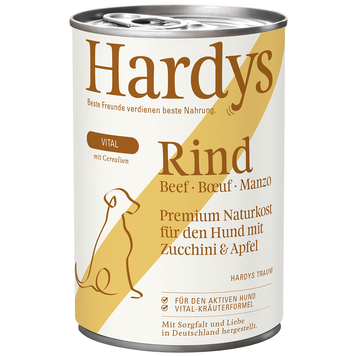 Hardys VITAL Rind mit Zucchini & Apfel kaufen bei ZooRoyal