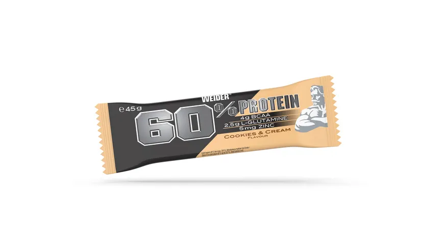 WEIDER 60% PROTEIN RIEGEL Cookie & Cream 45 g