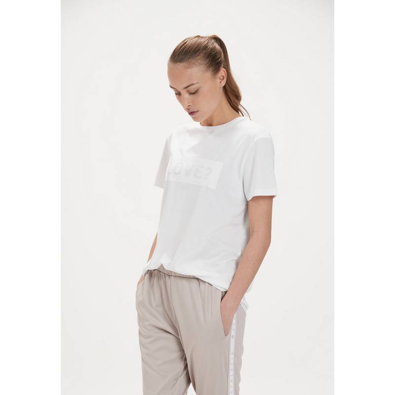 Athlecia KATTY W Slub Tee Printshirt Damen