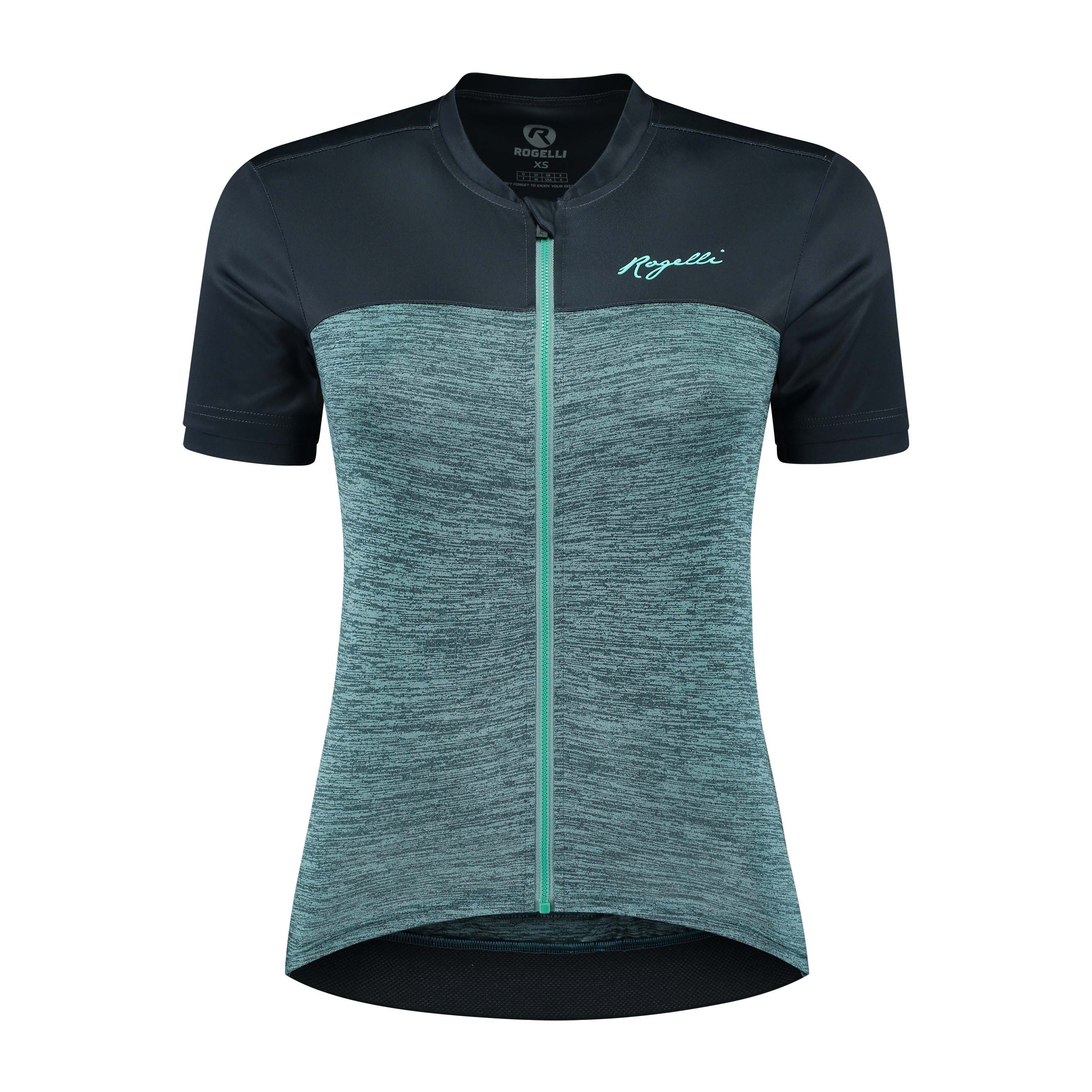 Rogelli Melange Blue Turquoise Damen Radtrikot