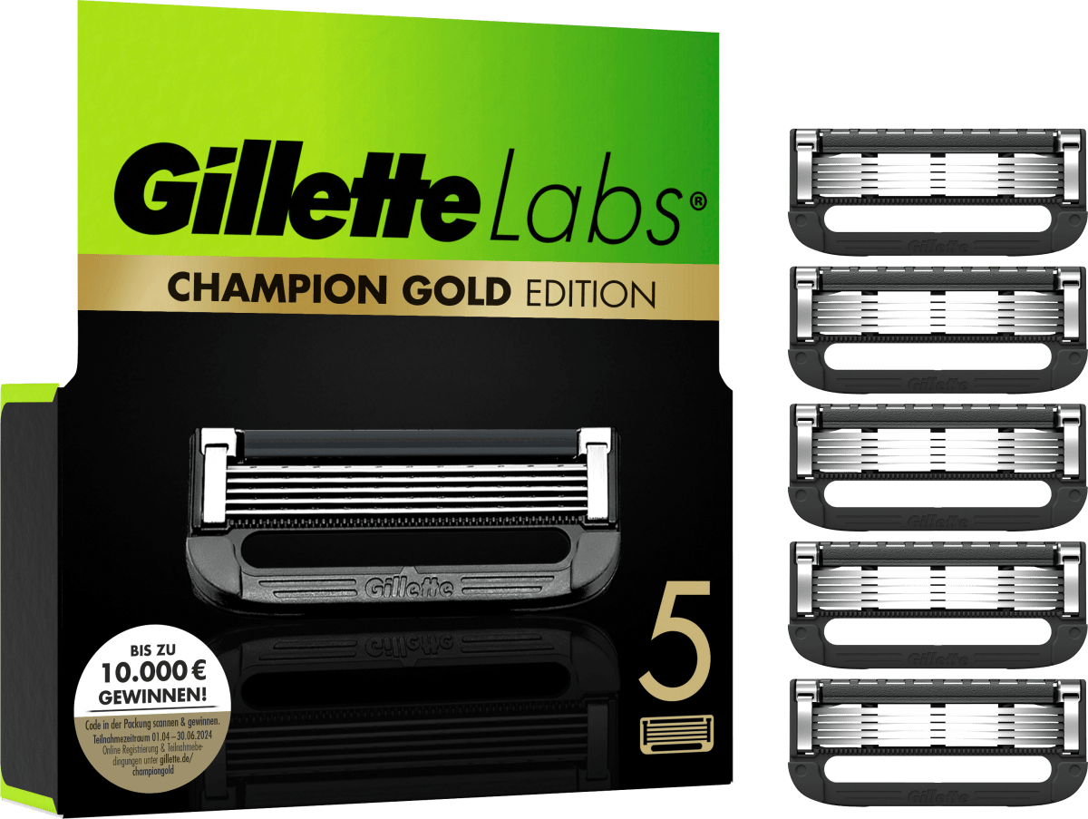 Rasierklingen, Labs Champion Gold, 5 St