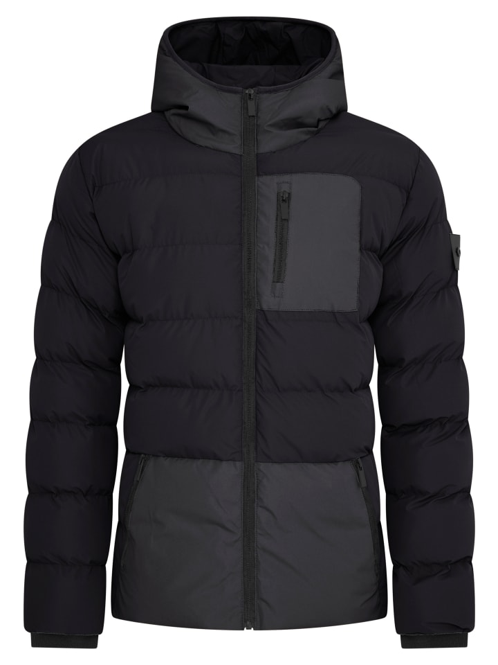 SOULSTAR Winterjacke - S2SHOPIAN Steppjacke Pufferjacke in Black günstig kaufen