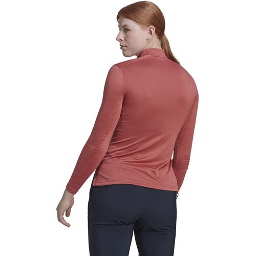 DAMEN SHIRT W MT HALF ZI LS
