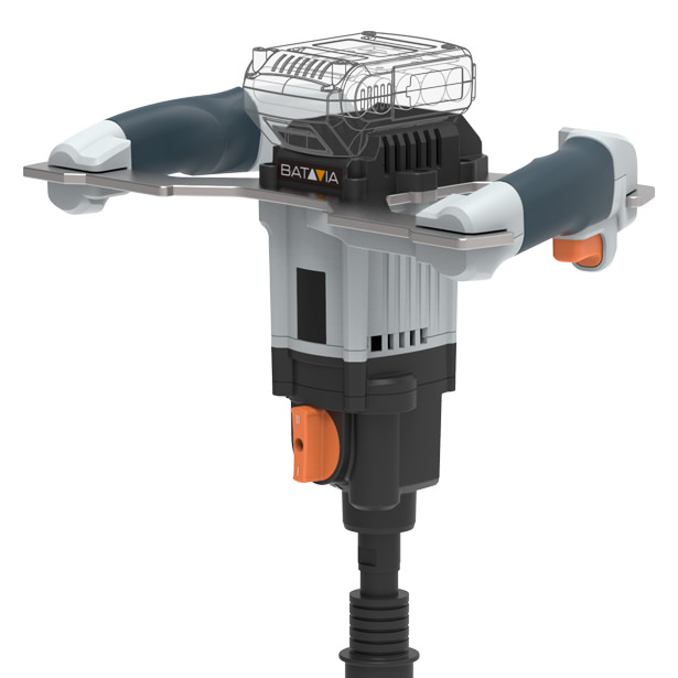 Batavia 18 V Brushless Akku-Rührgerät 120 mm(ohne Akku und Ladegerät)