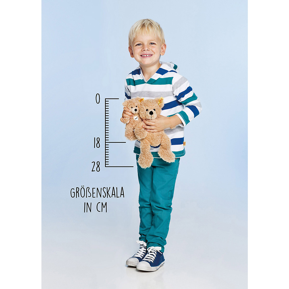 Schlaf Gut Baer 25cm, blau