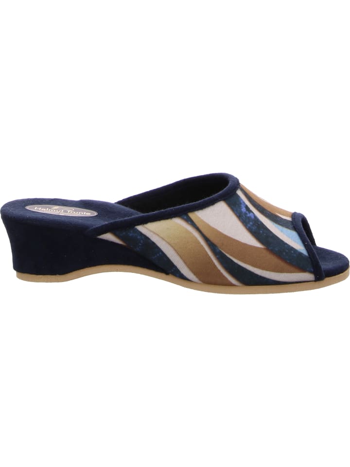 Helmut Trunte Pantoffel in blau günstig kaufen