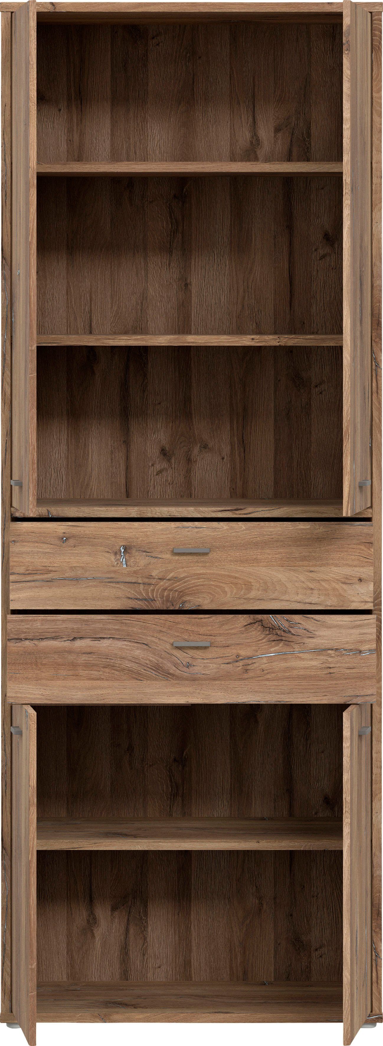 FORTE Mehrzweckschrank Ice Valley Moderner Aktenschrank für das Home Office, Breite 84,5 cm